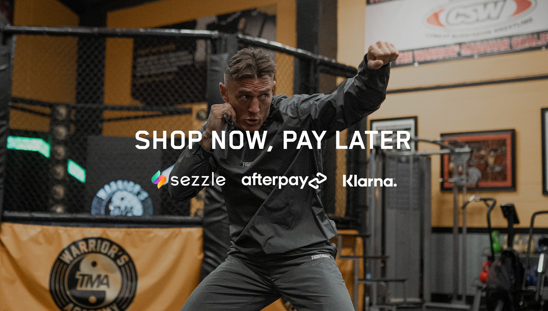 Shop Now Pay Later FIGHTHAUS - Sezzle, Afterpay and Klarna