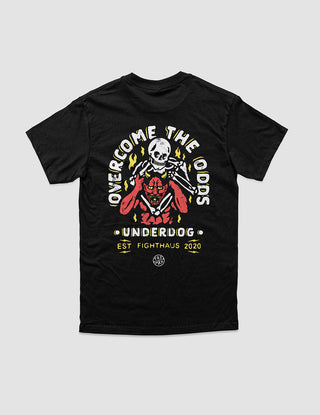 Fighthaus Underdog Tee Black - MMA and Boxing Shirt